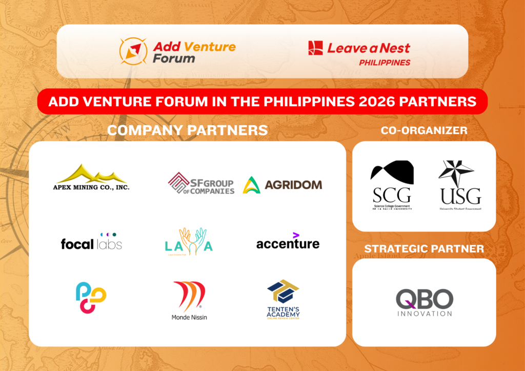 Meet the Second Batch of Company Partners that will be present at the Add Venture Forum Philippines 2026!