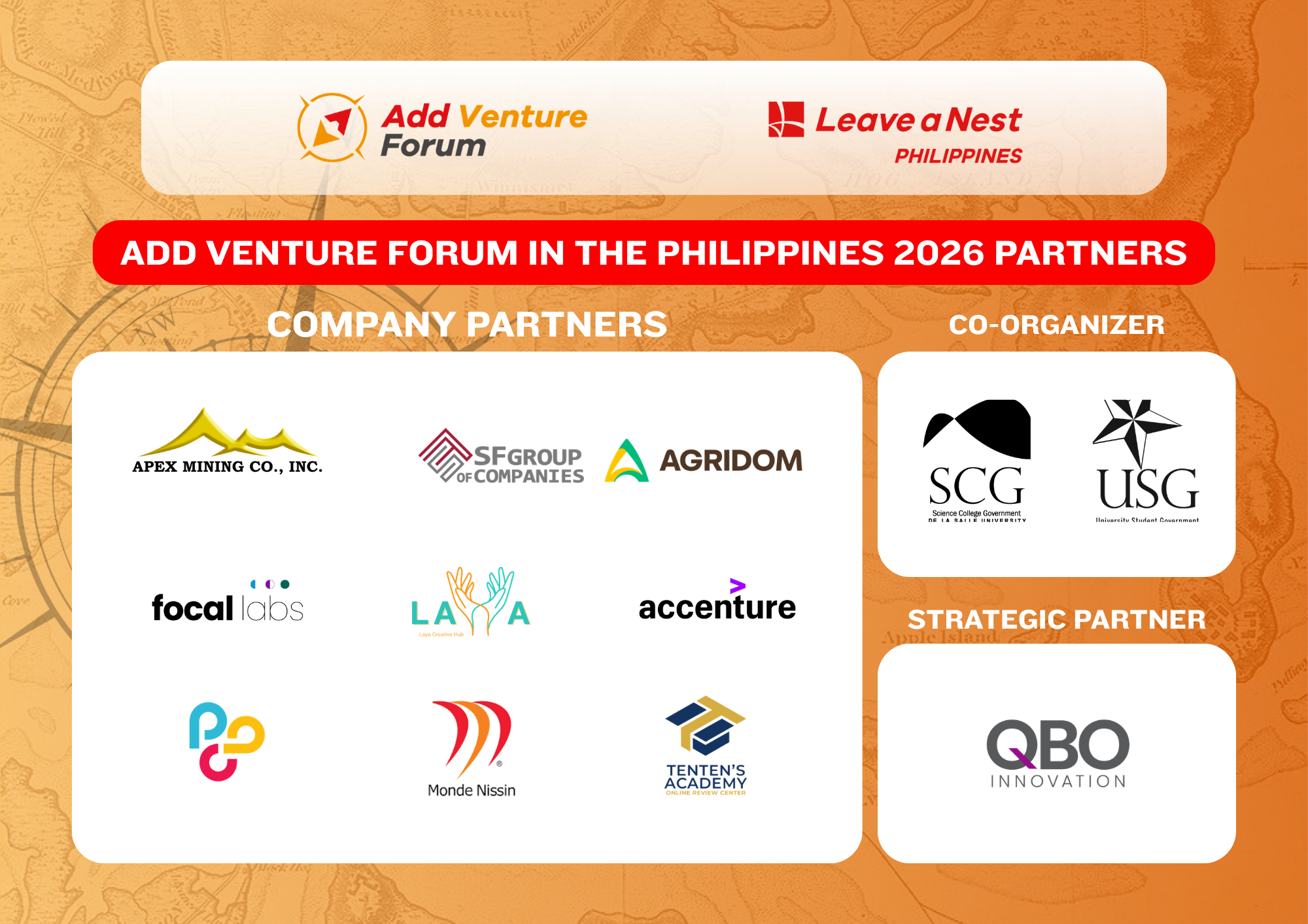 Meet the Second Batch of Company Partners that will be present at the Add Venture Forum Philippines 2026!
